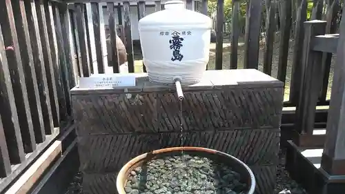 霧島焼酎神社の手水