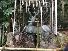 枚岡神社の手水