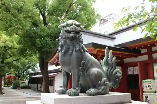 御霊神社の狛犬