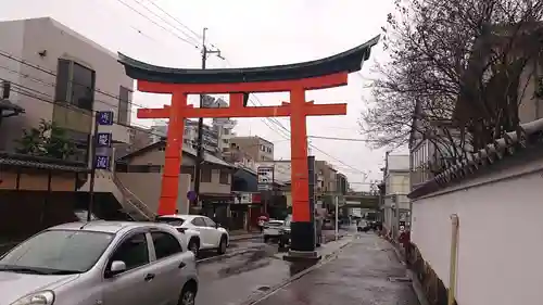 御香宮神社の鳥居