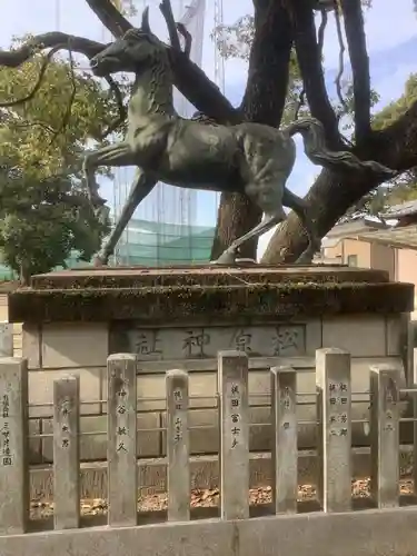 松原神社の狛犬