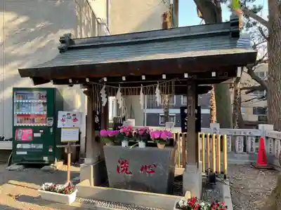 高円寺氷川神社の手水舎