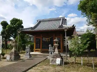 薮田八幡宮の本殿・本堂