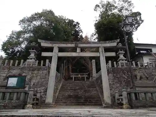 安達太良神社の鳥居