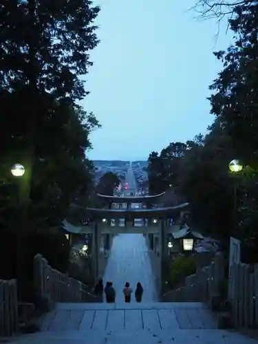 宮地嶽神社の鳥居