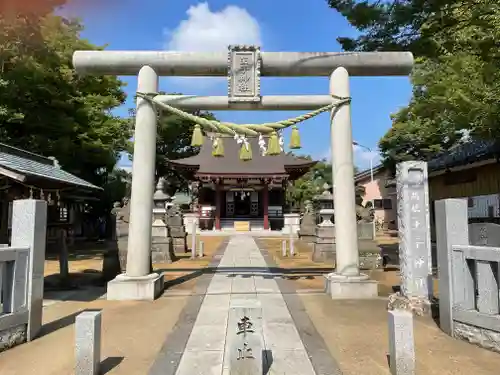 王子神社の鳥居