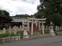 中臣須牟地神社の鳥居