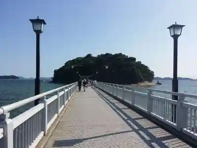 八百富神社の周辺