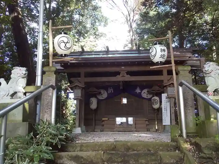 堀兼神社(浅間宮)の本殿・本堂