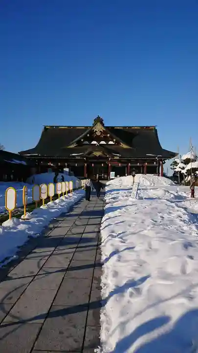 山形縣護國神社の本殿・本堂