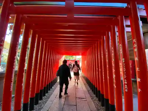 三光稲荷神社の鳥居