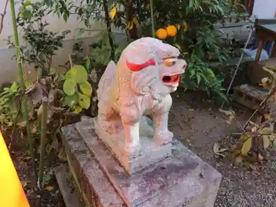 御霊神社の狛犬