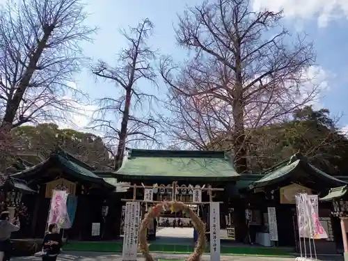 大宮八幡宮の山門・神門