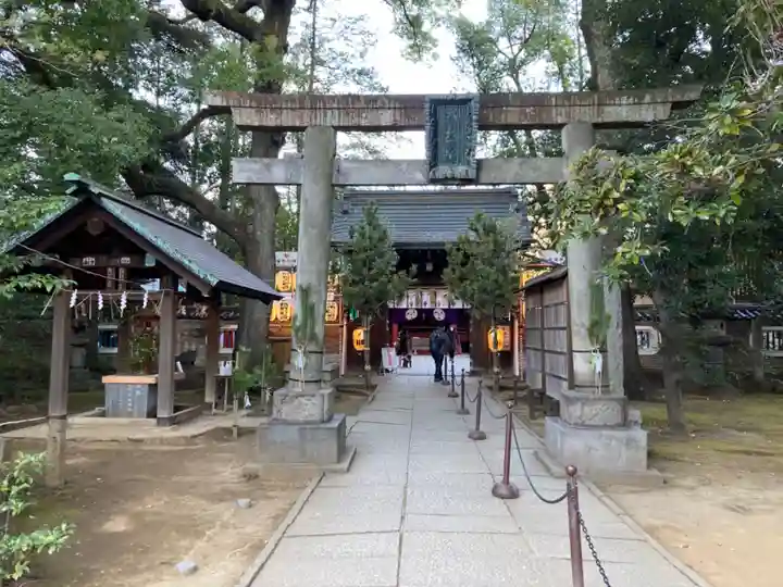 赤坂氷川神社の鳥居