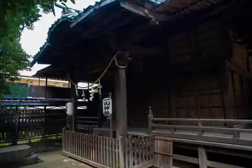 一山神社の本殿