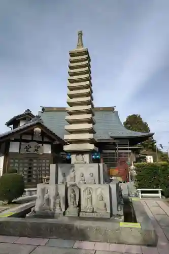 間々観音（龍音寺）の塔