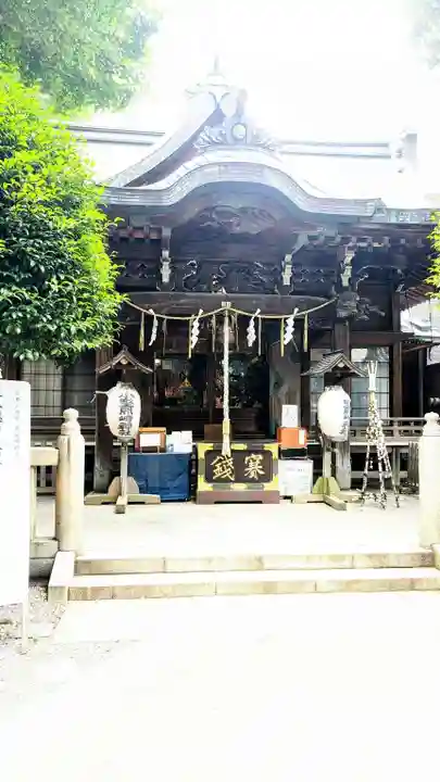 小野照崎神社の本殿・本堂