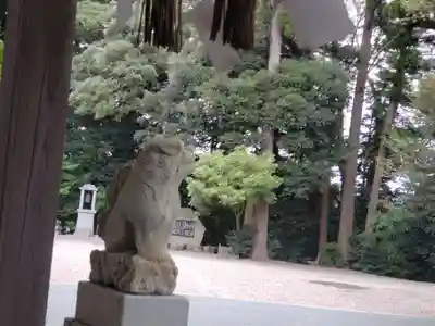 賀茂神社の狛犬