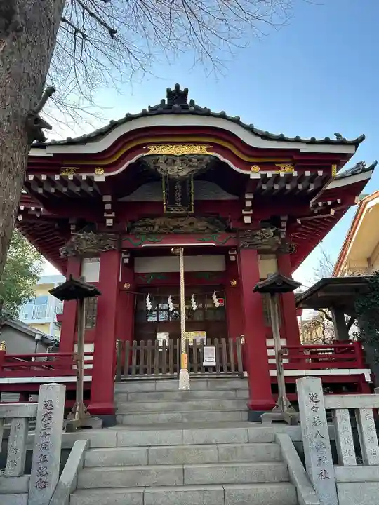 道々橋八幡神社の本殿・本堂