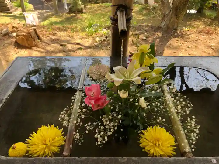 坂本八幡神社の手水舎