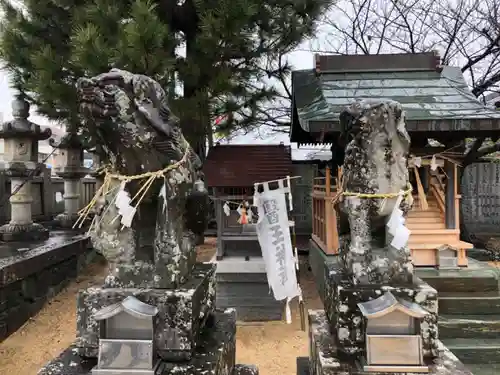 四所神社の狛犬