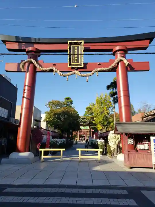 笠間稲荷神社の鳥居