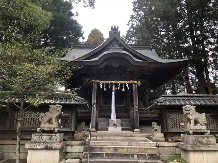 比都佐神社の本殿・本堂