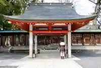 氣比神宮の手水舎