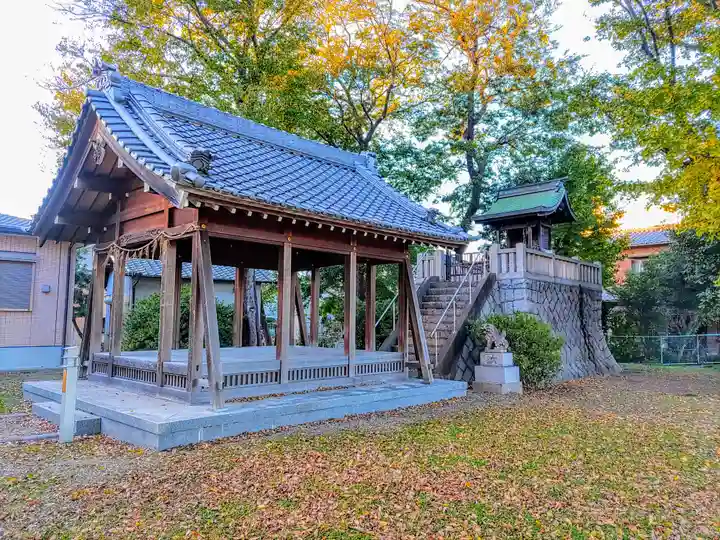 八幡社の本殿・本堂