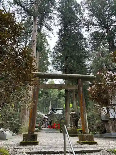 御岩神社の鳥居