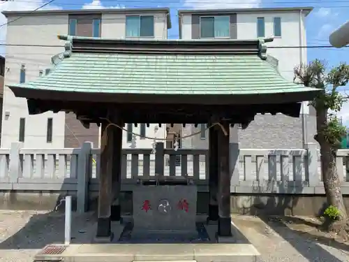 雷香取神社の手水