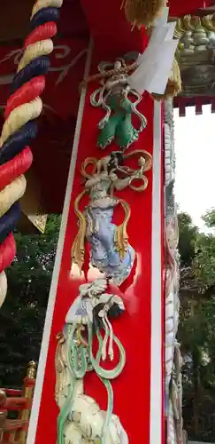 加波山神社真壁拝殿の芸術
