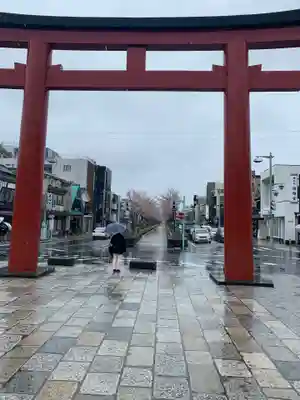 鶴岡八幡宮の鳥居