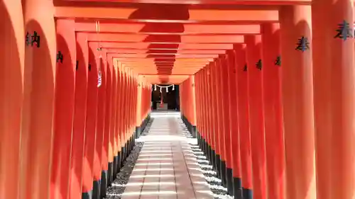 東京羽田 穴守稲荷神社の鳥居