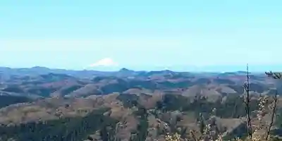 青麻三光神社の景色
