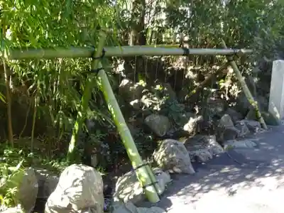 白笹稲荷神社の手水舎