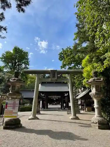 水戸八幡宮の鳥居