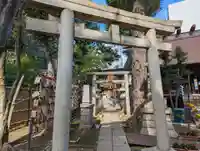 高円寺氷川神社の鳥居