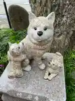 川越八幡宮の狛犬