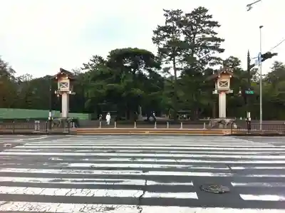 伊勢神宮外宮（豊受大神宮）の周辺