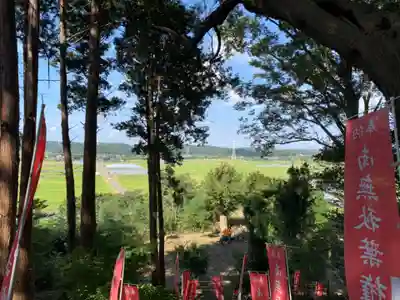 秋葉神社の景色