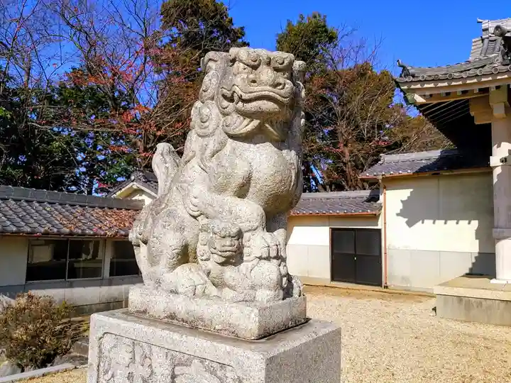 八幡宮(西田八幡宮)の狛犬