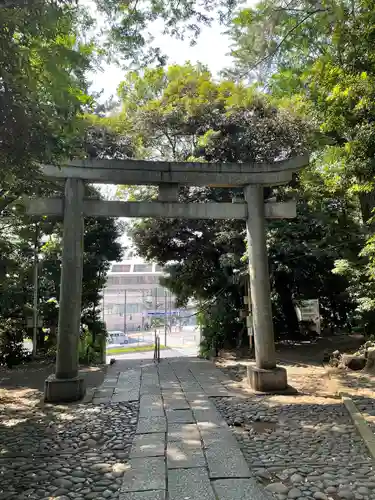 代々木八幡宮の鳥居