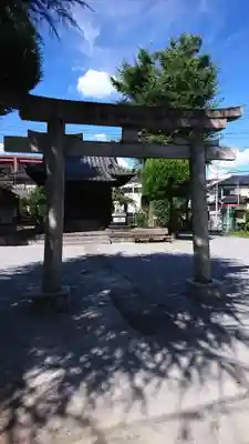 胡禄神社の鳥居