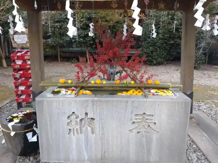 今市報徳二宮神社の手水舎