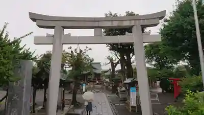 町田天満宮の鳥居