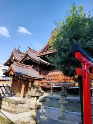 安方神社の本殿・本堂