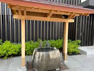 駒込妙義神社の手水舎