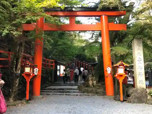 貴船神社の鳥居