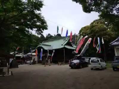 下総国三山　二宮神社の本殿・本堂